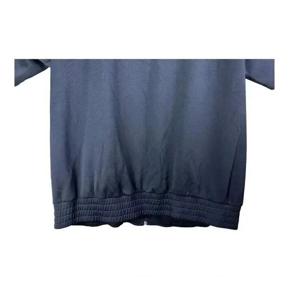 Nike Air Warmup Jacket Men XL Black Full Zip Track Short Sleeve Set It Off Zip - Picture 7 of 11